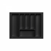 Лоток для столовых приборов 600 LINER 540*430, черный AKS фотография