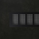 Решетка вентиляционная 480х80мм черная алюминий AKS_preview_1