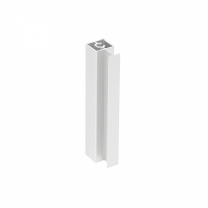 Профиль алюминиевый SENATOR белый гляней соединительный для узкой сис-мы АЛЮТЕХ (L-6000) (1009-02.RAL9016) фотография