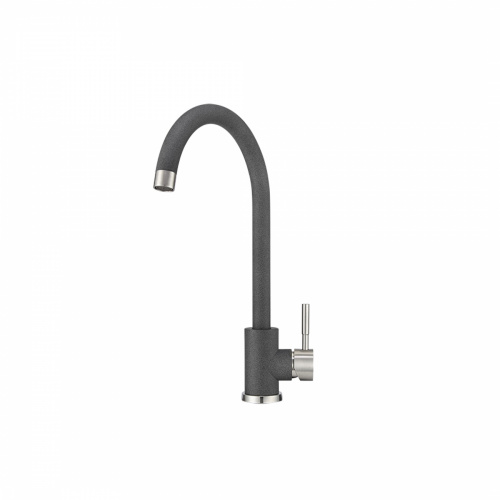 Смеситель для кухни высокий, ST-4031, графит, Granula _1