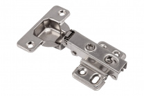 Петля накладная с доводчиком 48мм h0 несъемная планка (4 отверстия) AKS LIGHT фотография