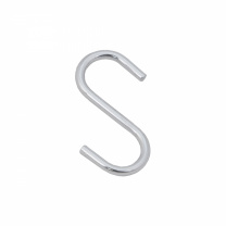 Крючок на трубу d25 (506), хром AKS фотография