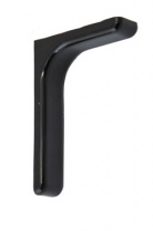 Полкодержатель регоменсоль 12см черный AKS (1 компл. = 2 шт.) фотография