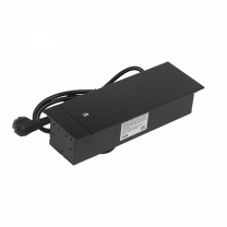 Выдвижной удлинитель Hollander, 2 розетки, 2xUSB, HDMI, LAN, черный AKS
