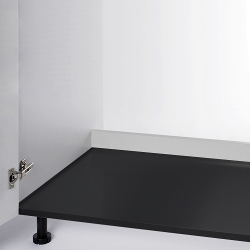 Поддон гигиенический в базу 600 мм., под 18 ДСП, черный, РФ (562*520 мм)_3