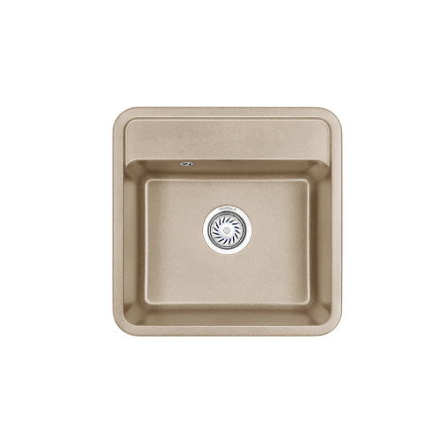 Мойка кварцевая, квадратная, ST-5001, 500*500мм, беж, Granula_1