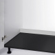 Поддон гигиенический в базу 600 мм., под 18 ДСП, черный, РФ (562*520 мм)_preview_1
