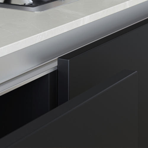 Профиль алюм. GOLA L-образный, 5.5м, брашированное золото 3 AKS_3