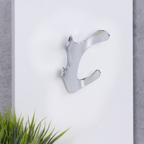 Крючок меб. четырехрожковый мет. KORAL хром AKS_6