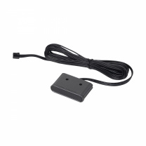 Выключатель бесконтактный на преграду, двойной, накладной/врезной, 12/24V, 60W/120W, для блоков питания Splitter, черный, AKS фотография