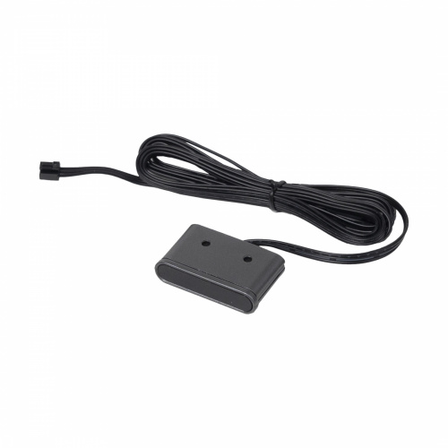 Выключатель бесконтактный на преграду, двойной, накладной/врезной, 12/24V, 60W/120W, для блоков питания Splitter, черный, AKS_1