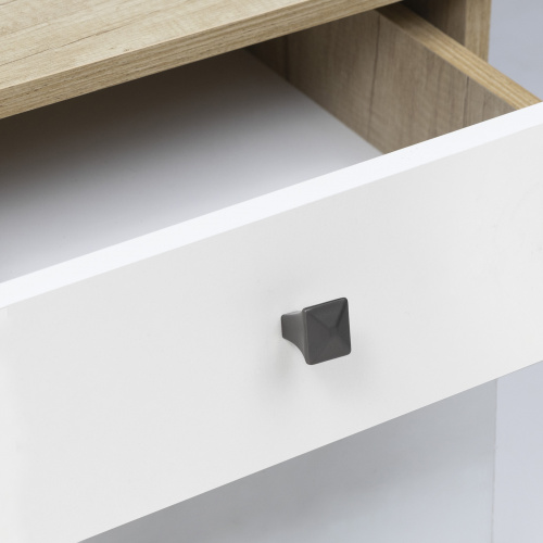 Ручка меб. кнопка мет. MARGARITA графит, AKS_5