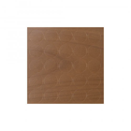 Заглушка самоприлипающая к эксцентрику вишня (20362) FOLMAG (лист-28шт.)_3