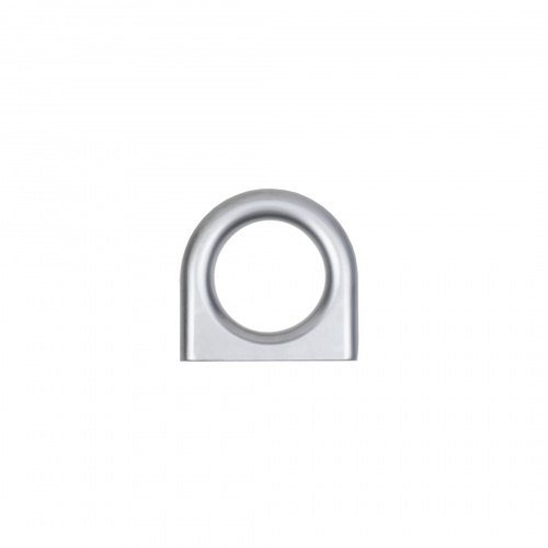 Ручка меб. кнопка мет. OLYMPIA матовый хром AKS_3