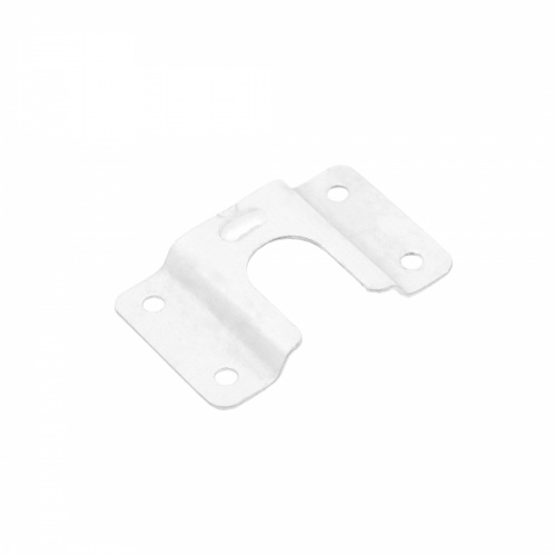 Держатель трубы овальной (плоский), белый_1