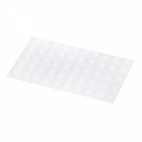 Отбойник силиконовый d10 h=1,5 AKS (лист = 50 шт.) белый фотография