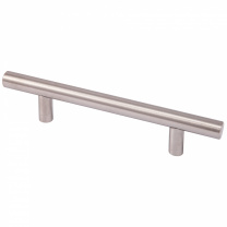 Ручка меб. релинговая 192/250 полая сталь шлифованная сталь AKS фотография