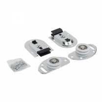 Комплект FAST для 1 раздвижной двери AKS 50 кг (ролики верх и низ, саморезы) Комплект FAST для 1 раздвижной двери AKS 50 кг (ролики верх и низ, саморезы)