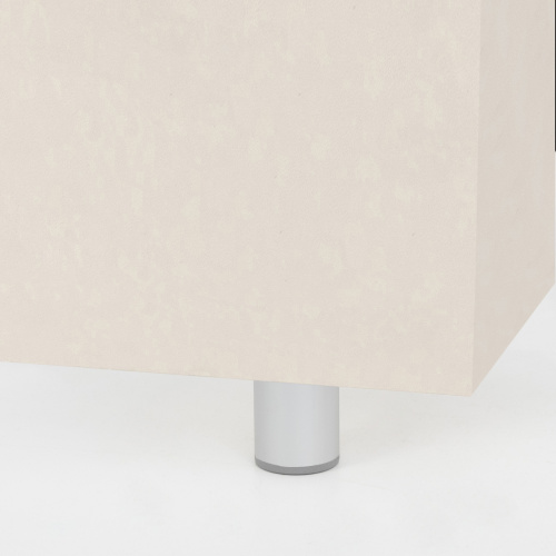 Опора меб. алюм. DAP-77 h60 с регул. алюминий AKS_3