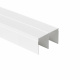 Профиль алюминиевый SENATOR белый гляней направляющая верхн. АЛЮТЕХ (L=6000) (07.RAL9016)_preview_1