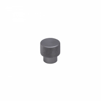 Ручка меб. кнопка мет. FLUID графит, AKS фотография