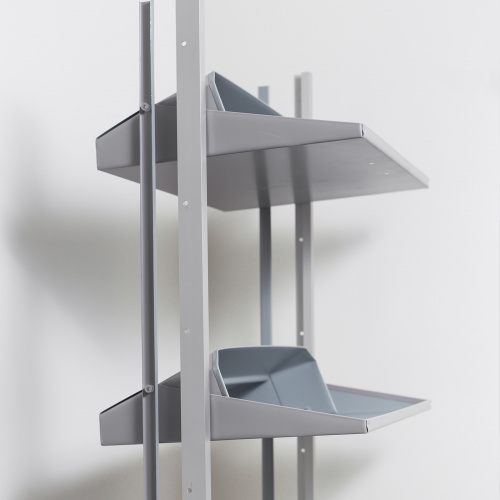 Обувная система трехсекционная, серый IRONNORI_5