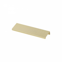 Ручка меб. накладная алюм. INSIDE 96/150 брашированное золото блеск , AKS фотография