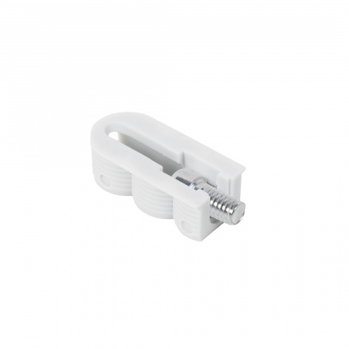 Стяжка Genifix Neo с винтом М6,0*8, белая (уп/ 10 шт) AKS_1