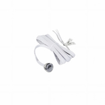 Выключатель сенсорный, с диммированием, врезной, 12V/24V, 60W/120W, синяя подсветка, цвет хром, без коннекторов, AKS фотография