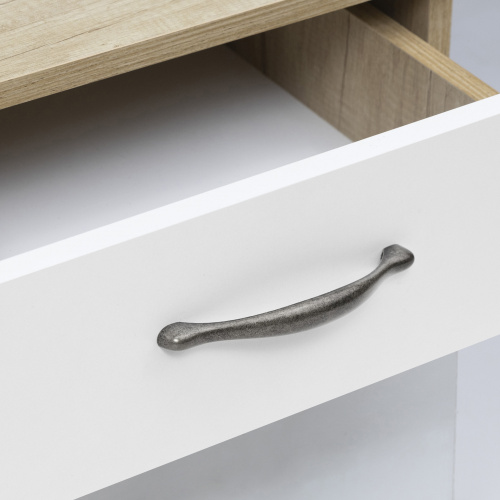 Ручка меб. скоба мет. AK064 128, серебро старое_5