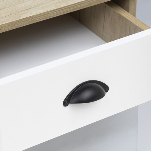 Ручка меб. скоба мет. PATIO 64 черный матовый, AKS_4