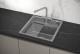 Мойка кварц, прямоугольная, KS-5002, 500*510мм, алюминиум, на столешницу, Granula_preview_1