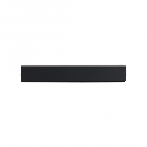 Ручка меб. накладная алюм. GEOS 128/150 черный матовый, AKS_3