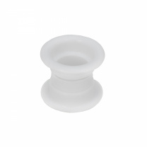 Пропуск вентиляционный D53 белый пластик РП