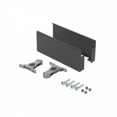 Держатель передней стенки внутреннего ящика H=84 Slimbox Evolution графит_1