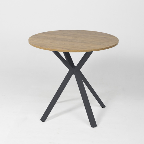 Подстолье VECTOR h714 под круглую столешницу, графит муар AKS_4