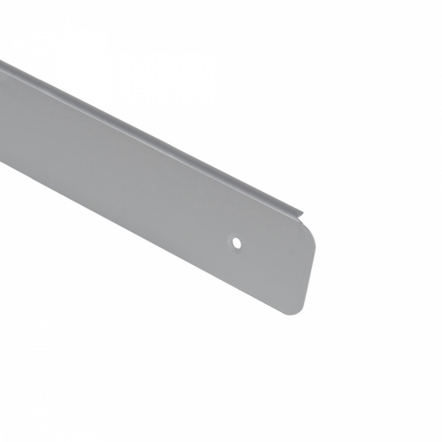 Планка торцевая к столешнице 38 R8 левая алюминий AKS_1