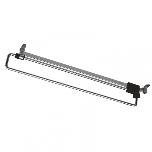 Выдвижная вешалка L-250, хром/черный AKS_1