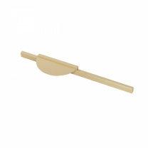 Ручка меб. скоба алюм. FORTUNA 256/300 брашированное золото, AKS фотография