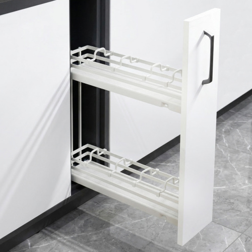 Выдвижная корзина-карго 150 FOCUS крепл.боковое/левое, белый PRIME by AKS_3