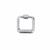 Ручка меб. кнопка мет. BUTTON хром AKS фотография