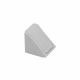 Уголок пластиковый одинарный с крышкой совместно светло-серый -03- (уп/100шт)_preview_1