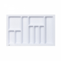 Лоток для столовых приборов 800 LINER 735*485, белый AKS фотография