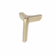 Опора меб. мет. TRIADA h120 угловая матовое золото AKS_preview_1