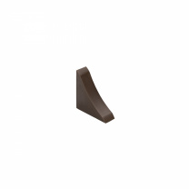Заглушка ПВХ к плинтусу LP NZA тёмно-коричневый (51)) EL-MECH-PLAST фотография