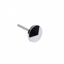 Крепление зеркала, стекла, скинали мет. D21 хром (1 упак. = 4 шт.) AKS
