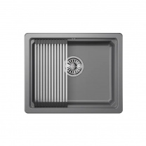 Мойка кварц, прямоугольная, KS-5501U, 550*450мм, алюминиум, под столешницу, Granula