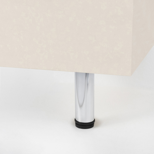 Опора меб. мет. d50 h100 с регул. хром AKS_3