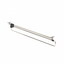 Выдвижная вешалка L-500, хром/черный РФ фотография