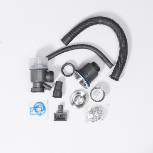 Мойка н/сталь, прямоугольная одночашевая, со смесителем, 750*450мм, соты сатин, PVD, врезн на/вровень столешнице, AKS (3,2мм)_7